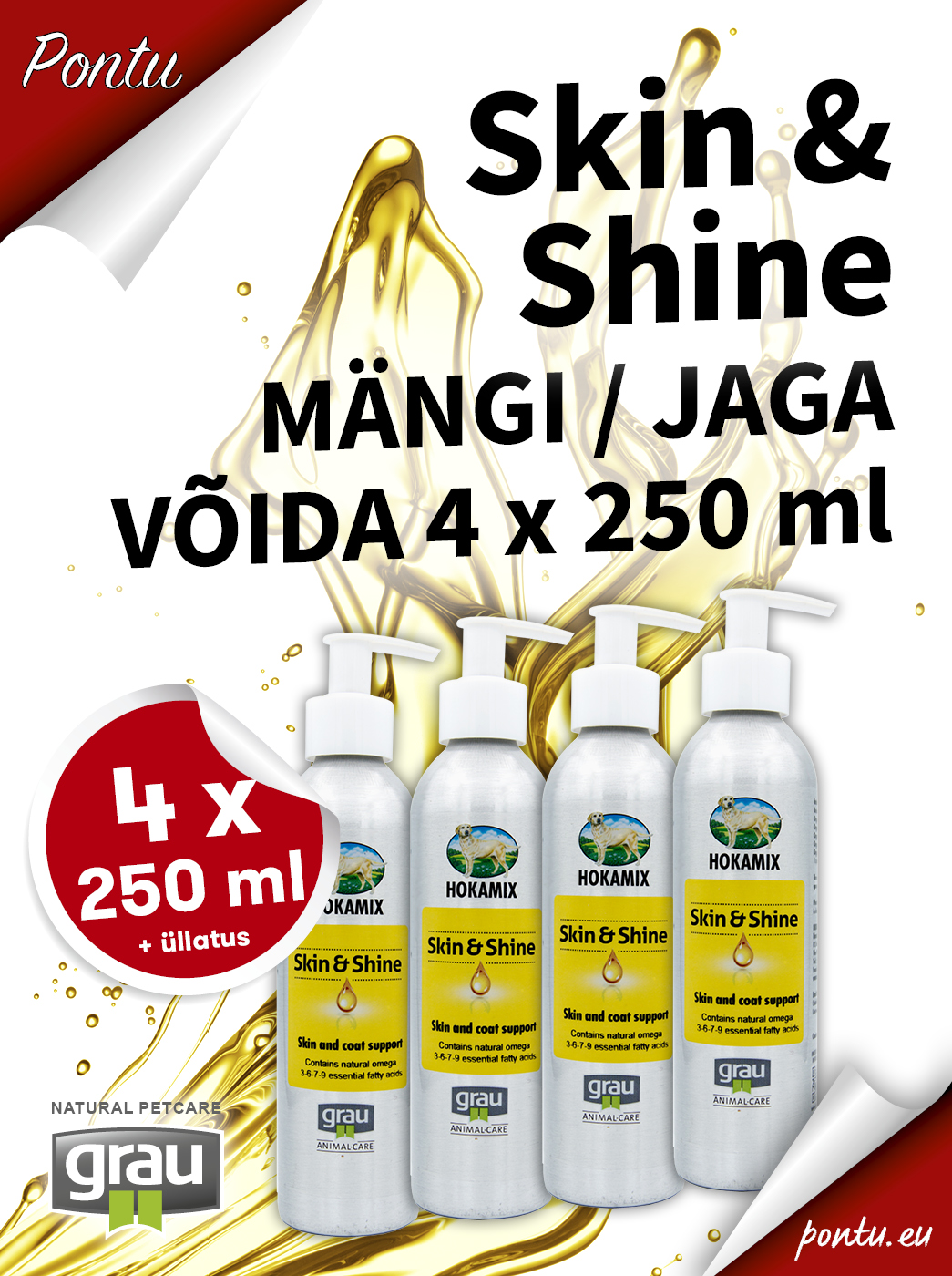 Read more about the article VÕIDA 4x 250ml Skin & Shine