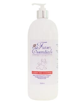 Fraser Essentials Classic Red Shampoo – punase ja kuldse värviga/varjundiga koertele mõeldud šampoon