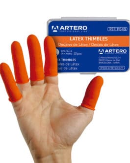 Artero lateksist sõrmeotsad, suurus M